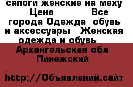 сапоги женские на меху. › Цена ­ 2 900 - Все города Одежда, обувь и аксессуары » Женская одежда и обувь   . Архангельская обл.,Пинежский 